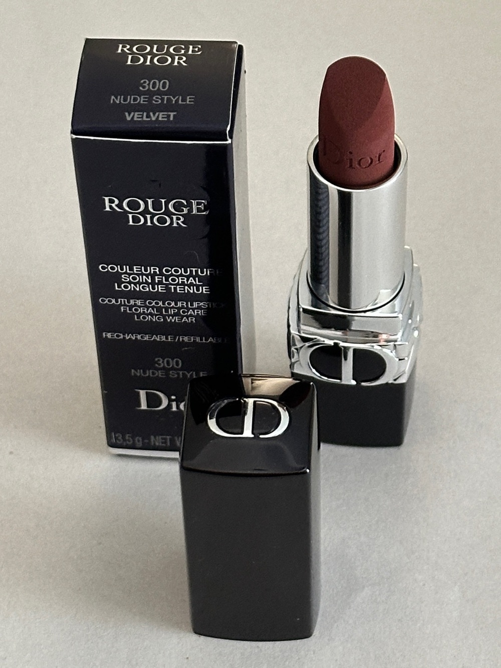 Dior Rouge Dior Lipstick- 300 Nude Style velvet finish